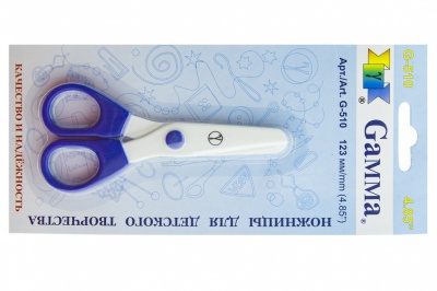 Ножницы G-510 детские 123 мм - купить в Северодвинске. Цена: 137.45 руб.