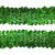 Тесьма с пайетками D4, шир. 30 мм/уп. 25+/-1 м, цвет зелёный - купить в Северодвинске. Цена: 1 087.39 руб.