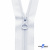 Спиральная молния Т5 501, 65 см, автомат, цвет белый - купить в Северодвинске. Цена: 14.83 руб.