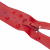 Молния водонепроницаемая PVC Т-7, 60 см, разъемная, цвет (820) красный - купить в Северодвинске. Цена: 49.39 руб.