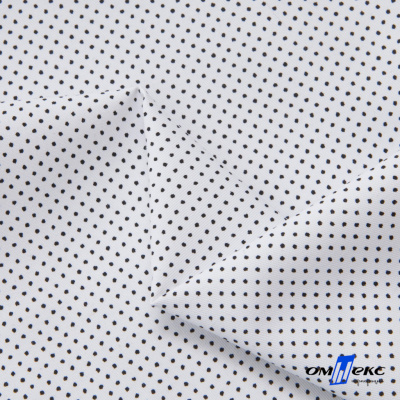 Ткань сорочечная Этна, 120 г/м2, 58% пэ,42% хл, (арт.112) принтованная, шир.150 см, горох - купить в Северодвинске. Цена 356.25 руб.