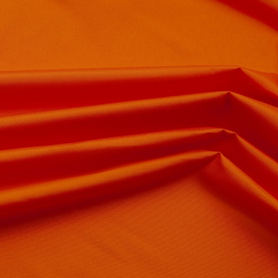 Курточная ткань Дюэл (дюспо) 16-1359, PU/WR/Milky, 80 гр/м2, шир.150см, цвет оранжевый - купить в Северодвинске. Цена 141.80 руб.