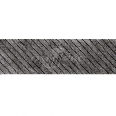 KQ217N -прок.лента нитепрошивная по косой 15мм графит 100м - купить в Северодвинске. Цена: 2.24 руб.