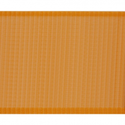 Лента капроновая "Гофре", шир. 110 мм/уп. 50 м, цвет оранжевый - купить в Северодвинске. Цена: 26.93 руб.