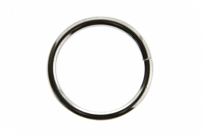 Кольцо металлическое d-3 х 32 мм, цв.-никель - купить в Северодвинске. Цена: 3.92 руб.