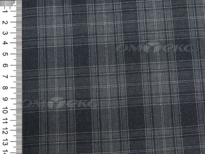 Ткань костюмная клетка 25235 2003, 185 гр/м2, шир.150см, цвет серый/сер - купить в Северодвинске. Цена 