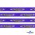 Тесьма отделочная (киперная) 10 мм, 100% хлопок,"THE SKATEBOARD CULIURE"(45 м) цв.121-32 -фиолет - купить в Северодвинске. Цена: 850.62 руб.