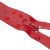 Молния водонепроницаемая PVC Т-7, 90 см, разъемная, цвет (820) красный - купить в Северодвинске. Цена: 61.18 руб.