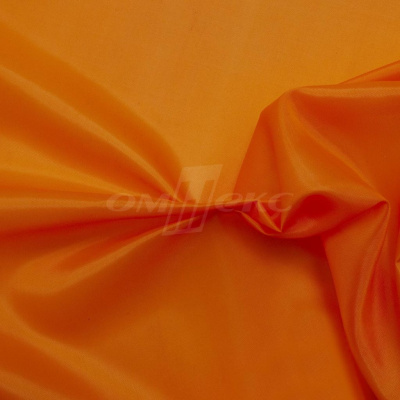 Ткань  подкладочная, Таффета 170Т цвет оранжевый 021С, шир. 150 см - купить в Северодвинске. Цена 42.62 руб.