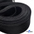 Регилиновая лента мягкая, пластик, шир.40мм, (уп.22+/-0,5м), цв.- черный - купить в Северодвинске. Цена: 294 руб.