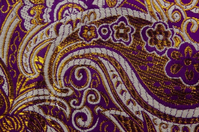 Ткань костюмная жаккард №9, 140 гр/м2, шир.150см, цвет фиолет - купить в Северодвинске. Цена 387.20 руб.
