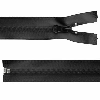 Молния водонепроницаемая PVC Т-7, 100 см, разъемная, цвет чёрный - купить в Северодвинске. Цена: 61.89 руб.