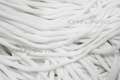 Шнур Т-02 (4с2) мелкое плетение 4мм 100 м белый - купить в Северодвинске. Цена: 2.50 руб.