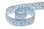 Тесьма кружевная 0621-1346А, шир. 13 мм/уп. 20+/-1 м, цвет 132-голубой - купить в Северодвинске. Цена: 569.26 руб.