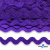 Тесьма вьюнчик 0381-0050, 5 мм/упак.33+/-1м, цвет 9530-фиолетовый - купить в Северодвинске. Цена: 107.26 руб.