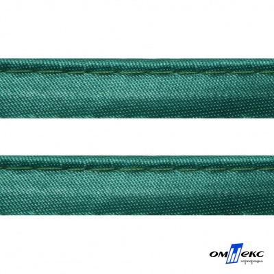 Кант атласный 140, шир. 12 мм (в упак. 65,8 м), цвет т.зелёный - купить в Северодвинске. Цена: 237.16 руб.