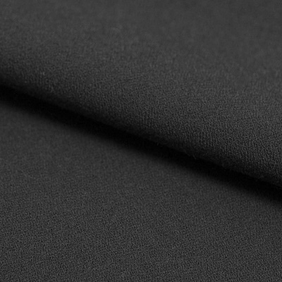 Костюмная ткань с вискозой "Бриджит", 210 гр/м2, шир.150см, цвет чёрный - купить в Северодвинске. Цена 570.73 руб.
