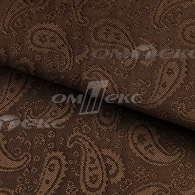 Ткань подкладочная жаккард Р14098, 19-1217/коричневый, 85 г/м2, шир. 150 см, 230T - купить в Северодвинске. Цена 166.45 руб.