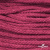 Шнур плетеный d-6 мм, 70% хлопок 30% полиэстер, уп.90+/-1 м, цв.1068-фуксия - купить в Северодвинске. Цена: 588 руб.