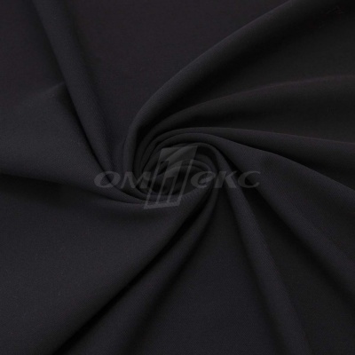 Ткань костюмная "Меган", 78%P 18%R 4%S, 205 г/м2 ш.150 см, цв-черный (Black) - купить в Северодвинске. Цена 392.32 руб.
