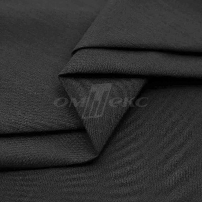 Сорочечная ткань "Ассет", 120 гр/м2, шир.150см, цвет чёрный - купить в Северодвинске. Цена 251.41 руб.