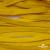 Шнур плетеный (плоский) d-12 мм, (уп.90+/-1м), 100% полиэстер, цв.269 - жёлтый - купить в Северодвинске. Цена: 8.62 руб.