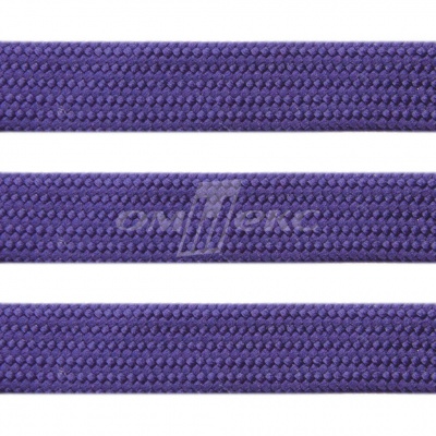 Шнур 15мм плоский (100+/-1м) №10 фиолетовый - купить в Северодвинске. Цена: 10.21 руб.