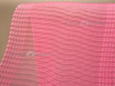Лента капроновая "Гофре", шир. 110 мм/уп. 50 м, цвет розовый - купить в Северодвинске. Цена: 35.60 руб.