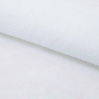 Флис DTY 240 г/м2, White/белый, 150 см (2,77м/кг) - купить в Северодвинске. Цена 640.46 руб.