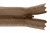Молния потайная Т3 294, 50 см, капрон, цвет коричневый - купить в Северодвинске. Цена: 6.90 руб.
