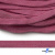 Шнур плетеный d-8 мм плоский, 70% хлопок 30% полиэстер, уп.85+/-1 м, цв.1029-розовый - купить в Северодвинске. Цена: 735 руб.