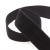 Лента бархатная нейлон, шир.25 мм, (упак. 45,7м), цв.03-черный - купить в Северодвинске. Цена: 800.84 руб.