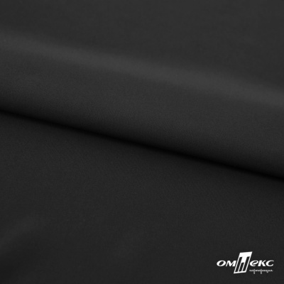 Плательная ткань "Невада", 120 гр/м2, шир.150 см, цвет чёрный - купить в Северодвинске. Цена 254.22 руб.