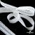 Резинка бельевая ажурная #6185, шир.16 мм, цв.белый - купить в Северодвинске. Цена: 13.72 руб.
