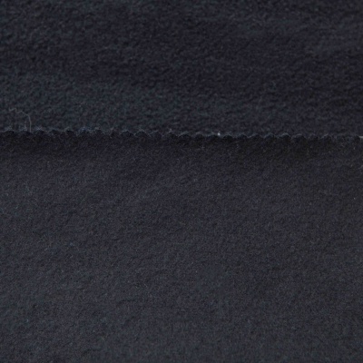 Флис DTY, 180 г/м2, шир. 150 см, цвет чёрный - купить в Северодвинске. Цена 646.04 руб.