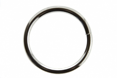 Кольцо металлическое d-38 мм, цв.-никель - купить в Северодвинске. Цена: 4.89 руб.