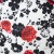 Плательная ткань "Фламенко" 22.1, 80 гр/м2, шир.150 см, принт растительный - купить в Северодвинске. Цена 239.03 руб.