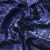 Сетка с пайетками №13, 188 гр/м2, шир.140см, цвет синий - купить в Северодвинске. Цена 433.60 руб.
