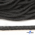 Шнур плетеный d-6 мм круглый, 70% хлопок 30% полиэстер, уп.90+/-1 м, цв.1088-т.серый - купить в Северодвинске. Цена: 588 руб.