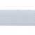 Резинка 25 мм Тканая, 13,75 гр/п.м, (бобина 25 +/-0,5 м) - белая  - купить в Северодвинске. Цена: 11.67 руб.