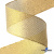 Лента металлизированная "ОмТекс", 50 мм/уп.22,8+/-0,5м, цв.- золото - купить в Северодвинске. Цена: 149.71 руб.