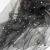 Сетка Фатин Глитер Спейс, 12 (+/-5) гр/м2, шир.150 см, 16-167/черный - купить в Северодвинске. Цена 184.03 руб.