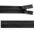 Молния водонепроницаемая PVC Т-7, 18 см, неразъемная, цвет чёрный - купить в Северодвинске. Цена: 21.20 руб.