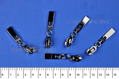 Слайдер декоративный, металлический №1/спираль Т7/никель - купить в Северодвинске. Цена: 6.29 руб.