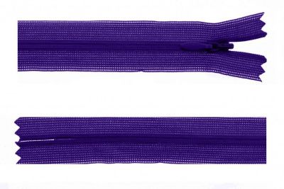 Молния потайная Т3 866, 50 см, капрон, цвет фиолетовый - купить в Северодвинске. Цена: 8.62 руб.