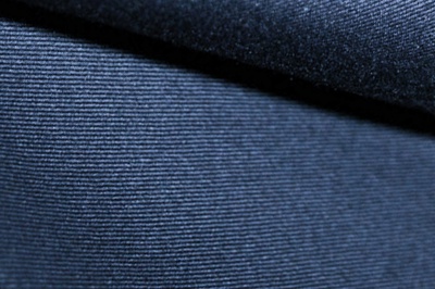 Ткань костюмная 8874/3, цвет темно-синий, 100% полиэфир - купить в Северодвинске. Цена 433.60 руб.