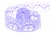 Тесьма кружевная 0621-2063, шир. 40 мм/уп. 20+/-1 м, цвет 107-фиолет - купить в Северодвинске. Цена: 933.93 руб.