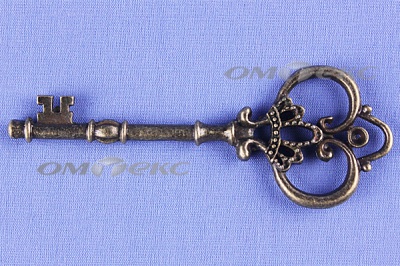 Декоративный элемент для творчества из металла "Ключ"8,5 см  - купить в Северодвинске. Цена: 26.66 руб.