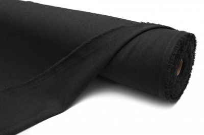 Ткань костюмная 21699 1144/1178, 236 гр/м2, шир.150см, цвет чёрный - купить в Северодвинске. Цена 455.40 руб.