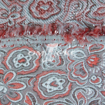 Ткань костюмная жаккард, 135 гр/м2, шир.150см, цвет красный№12 - купить в Северодвинске. Цена 441.92 руб.